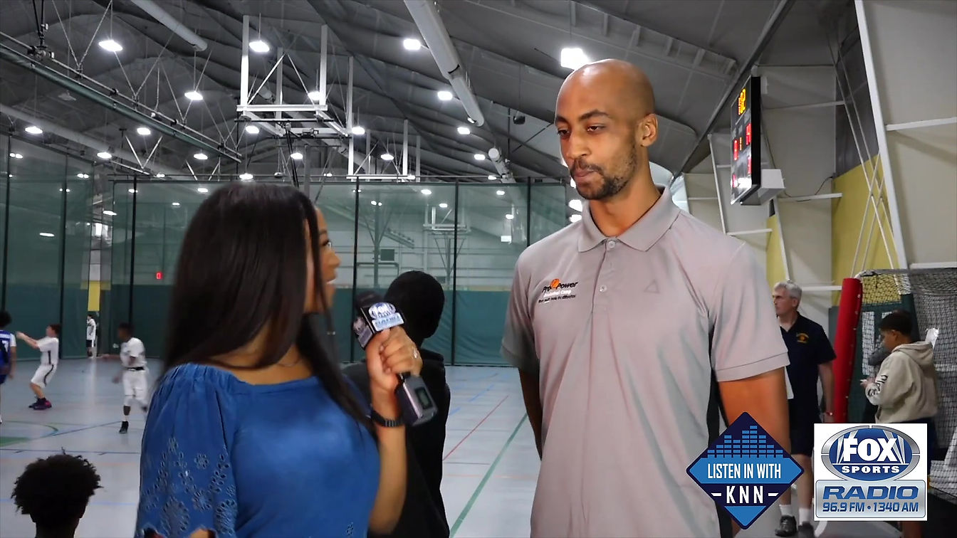 Fox Sports: Kelsey Nicole Nelson interviews Maurice Pearson During the 2018 HCYP Basketball Tournament